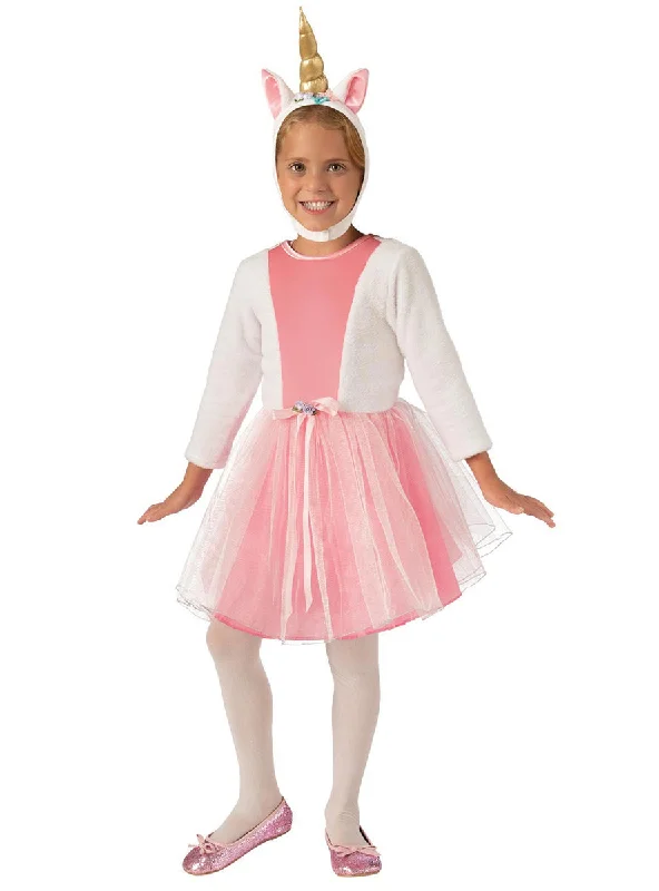 Unicorn Princess Girls Pink Tutu Costume