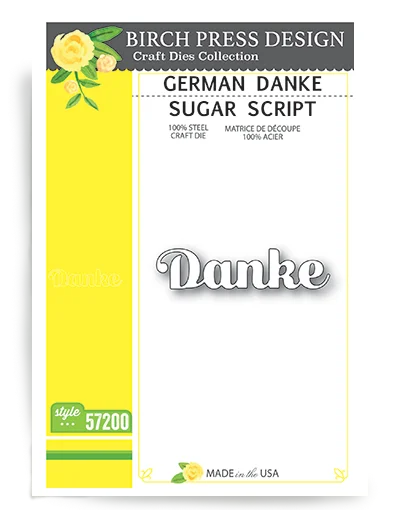 German Danke Suger Script