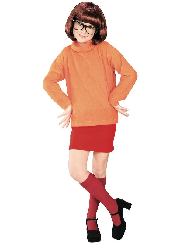 Velma Dinkley Girls Scooby Doo Book Week Costume
