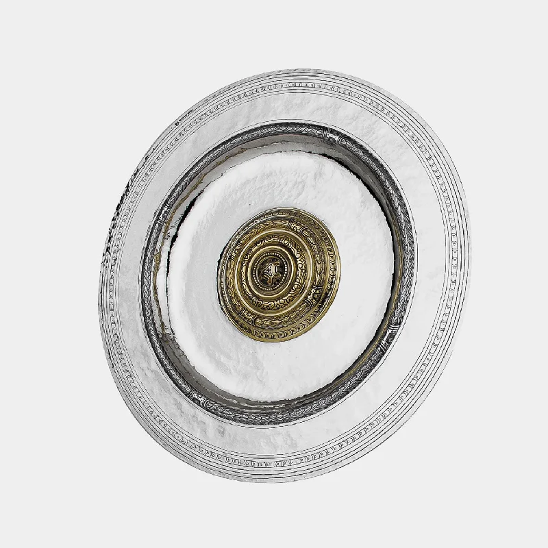 Centerpiece Bowl Roma Imperiale, Silver 925/1000, 1103 g, gold-plated