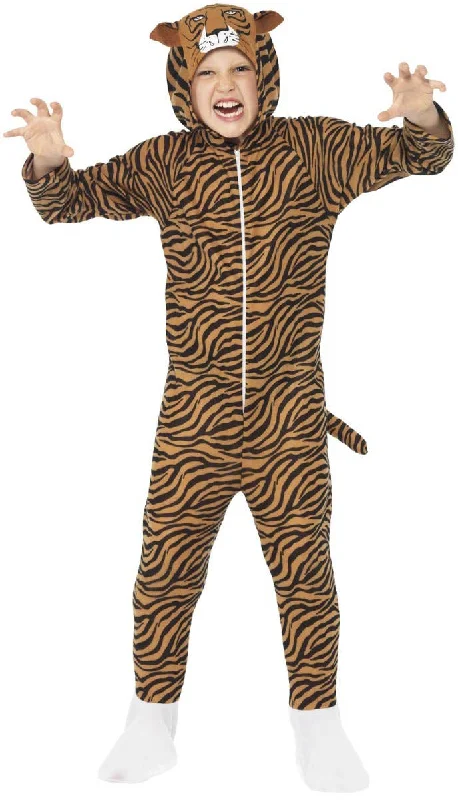 Terrorsome Tiger Kids Animal Onesie Book Week Costume