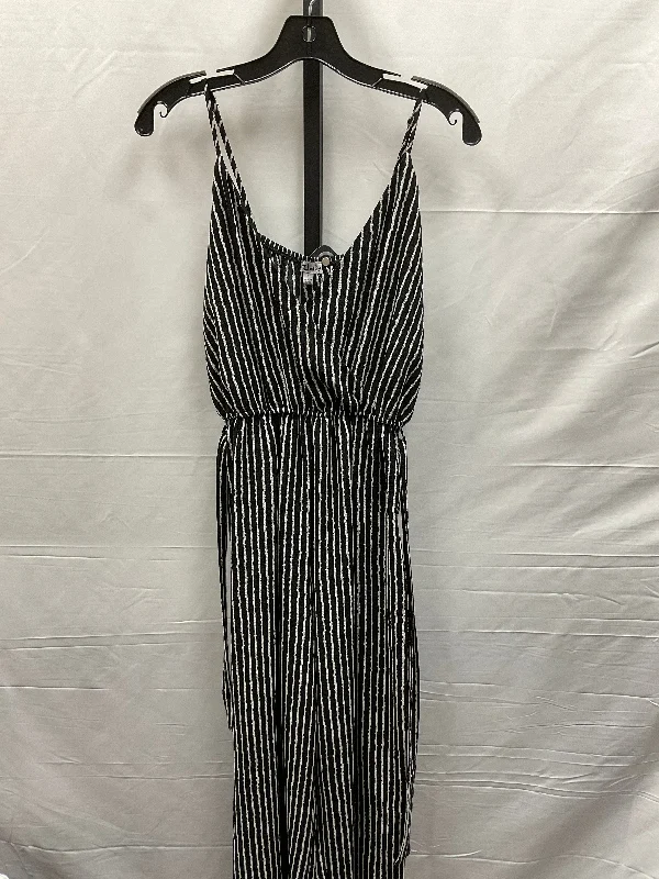 Striped Pattern Jumpsuit J For Justify, Size S Linen floral dresses