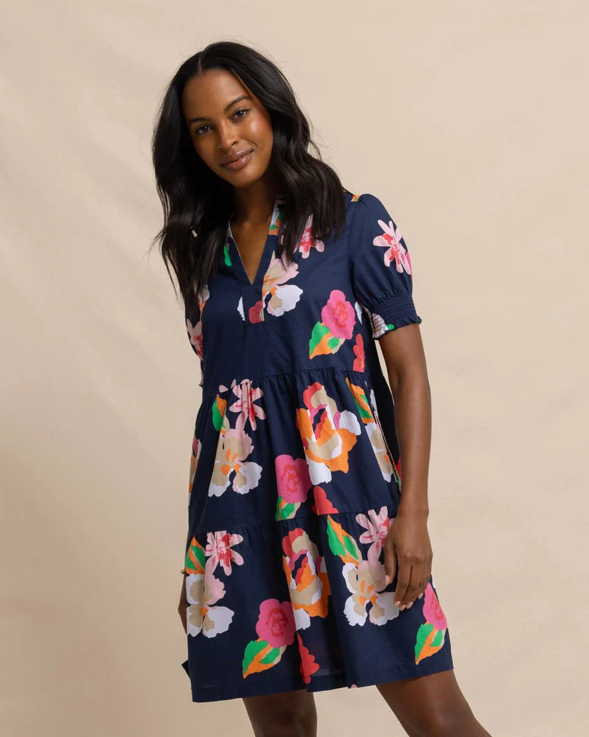 Mina Garden Splendor Dress by Southern Tide Open-back unclassified dresses