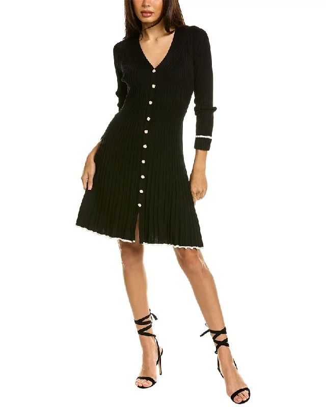 Taylor Ribbed Sweaterdress Ribbed Knit Sweater